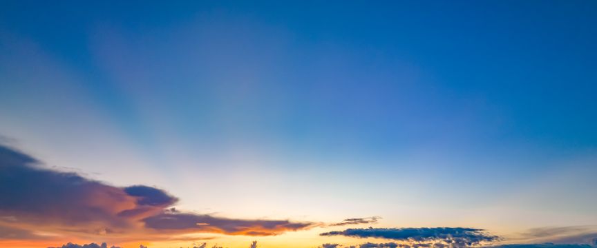 Cloudy And Colorful sky #8 — real panoramic sky for replacement