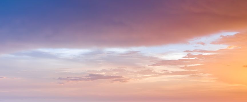 Cloudy And Colorful sky #9 — real panoramic sky for replacement