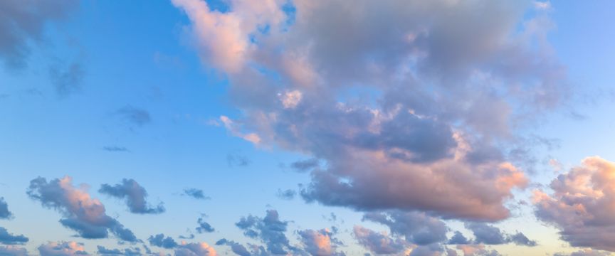 Colorful Sunrise sky #2 — real panoramic sky for replacement