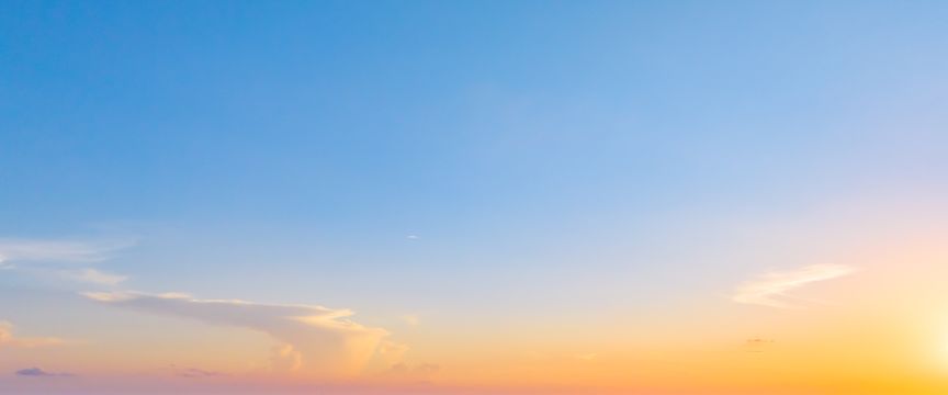 Pop Of Gold Sunrise sky #4 — real panoramic sky for replacement