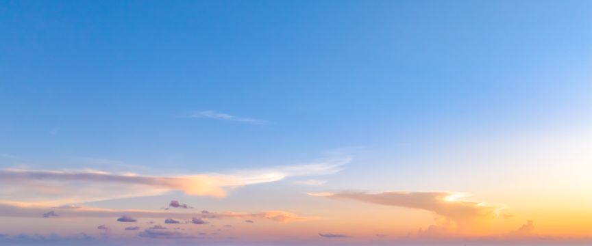 Pop Of Gold Sunrise sky #9 — real panoramic sky for replacement