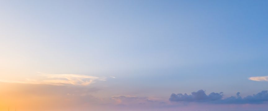 Subtle Sunrise sky #3 — real panoramic sky for replacement
