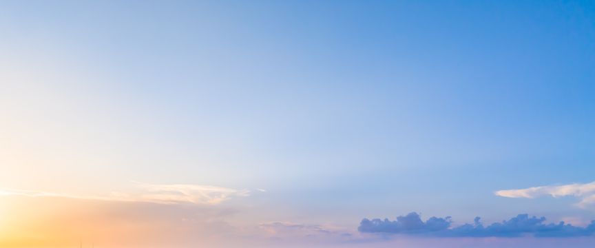 Subtle Sunrise sky #4 — real panoramic sky for replacement