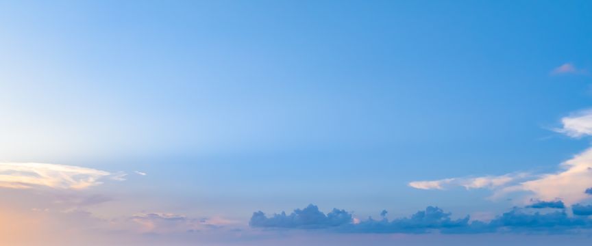Subtle Sunrise sky #5 — real panoramic sky for replacement