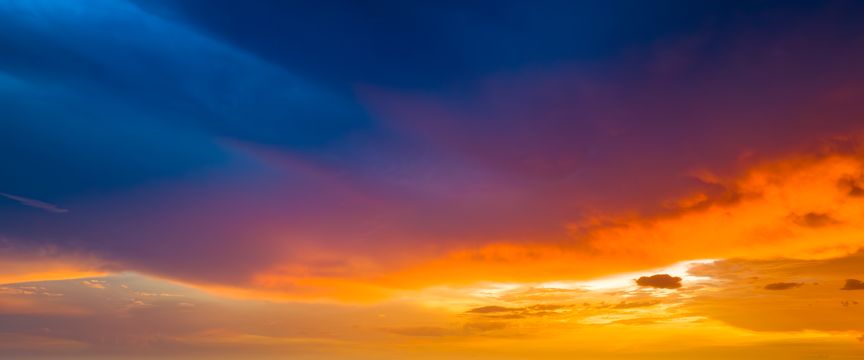 Vivid Color Sunsets sky #8 — real panoramic sky for replacement