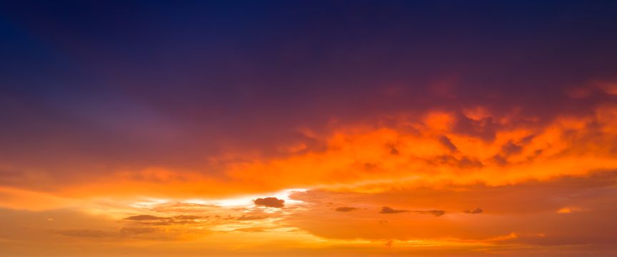 Vivid Color Sunsets sky #9 — real panoramic sky for replacement