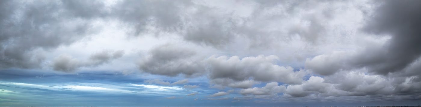 Cloudy & Overcast — 39 real panoramic skies