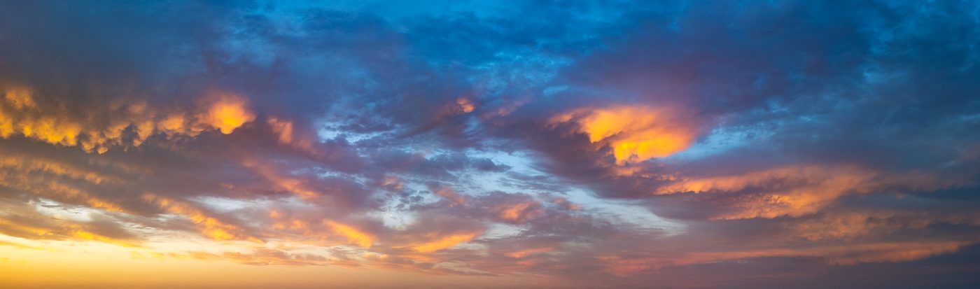 Puffy & Colorful — 50 real panoramic skies
