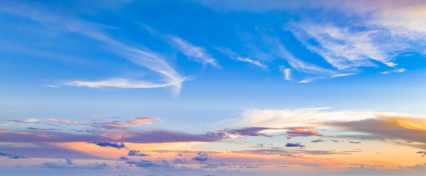 Whimsical and Wispy — 51 real panoramic skies